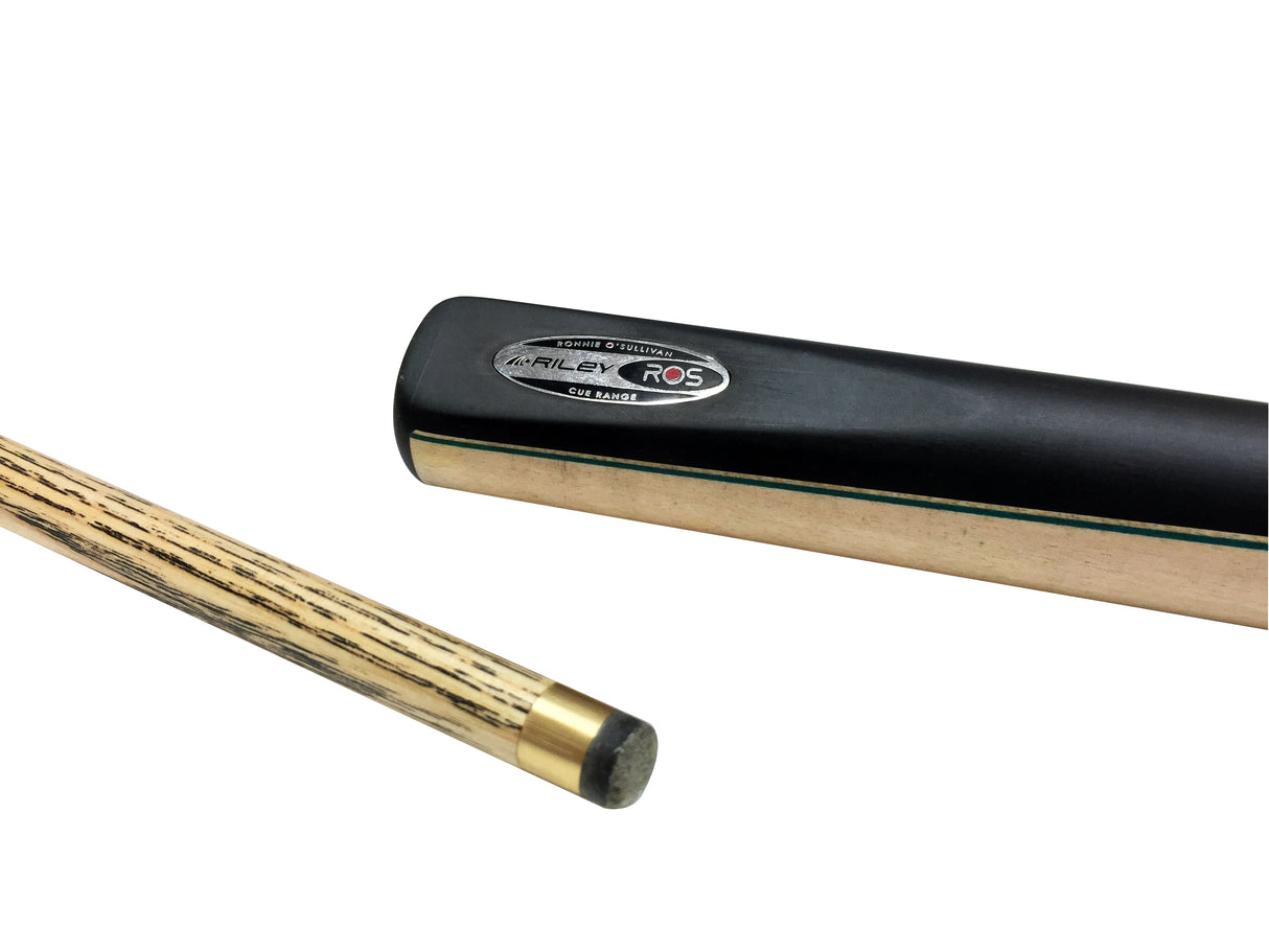 Riley Ronnie O’Sullivan 3 Series Limited Edition ¾ Joint Snooker and Pool Cue with Ebony Butt and 9.5mm Elk Master Tip – Includes Mini Butt Extension (ROS 3-6)