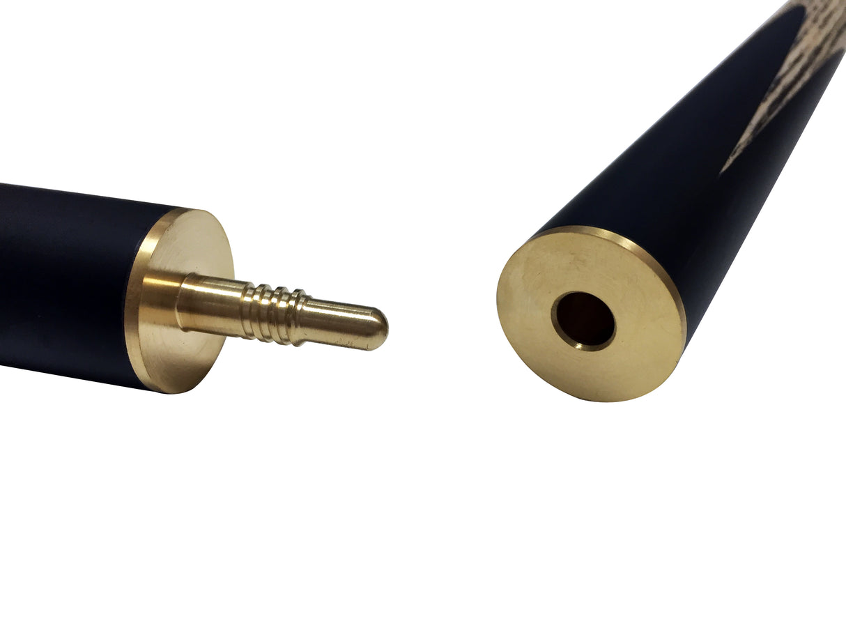 Riley Ronnie O’Sullivan 3 Series Limited Edition ¾ Joint Snooker and Pool Cue with Ebony Butt and 9.5mm Elk Master Tip – Includes Mini Butt Extension (ROS 3-6)