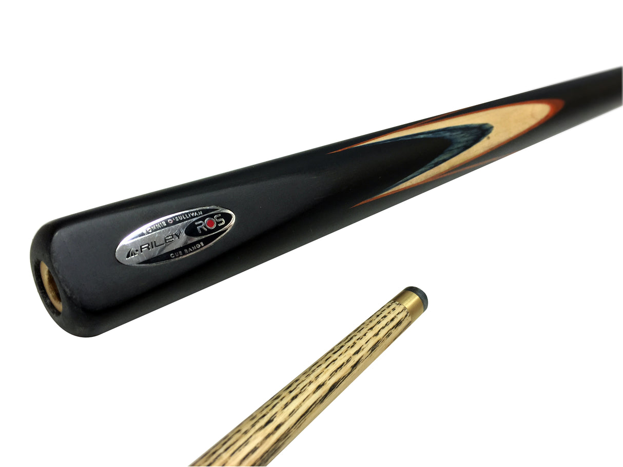 Riley Ronnie O’Sullivan 3 Series Limited Edition ¾ Joint Snooker and Pool Cue with Ebony Butt and 9.5mm Elk Master Tip – Includes Mini Butt Extension (ROS 3-7)