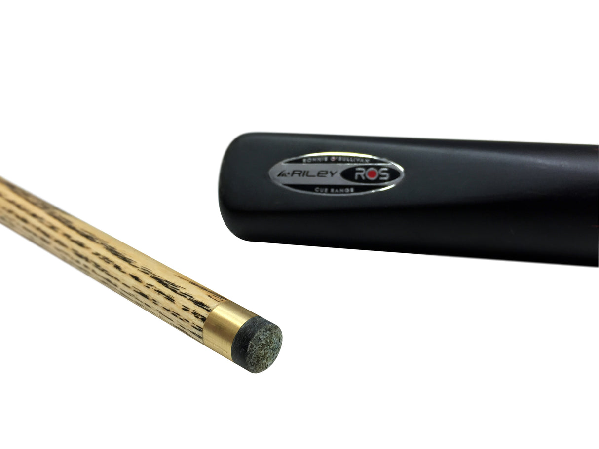 Riley Ronnie O’Sullivan 3 Series Limited Edition ¾ Joint Snooker and Pool Cue with Ebony Butt and 9.5mm Elk Master Tip – Includes Mini Butt Extension (ROS 3-7)