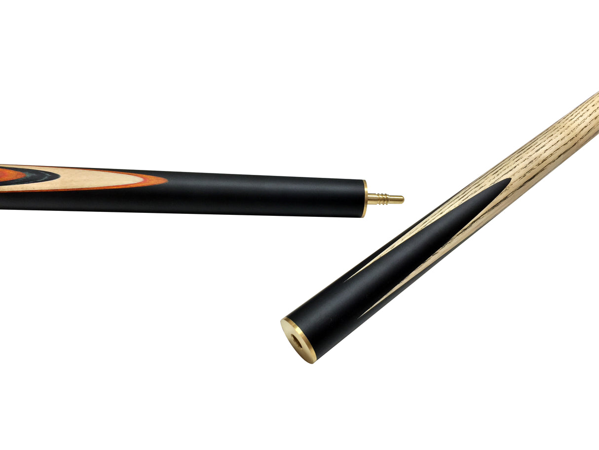 Riley Ronnie O’Sullivan 3 Series Limited Edition ¾ Joint Snooker and Pool Cue with Ebony Butt and 9.5mm Elk Master Tip – Includes Mini Butt Extension (ROS 3-8)