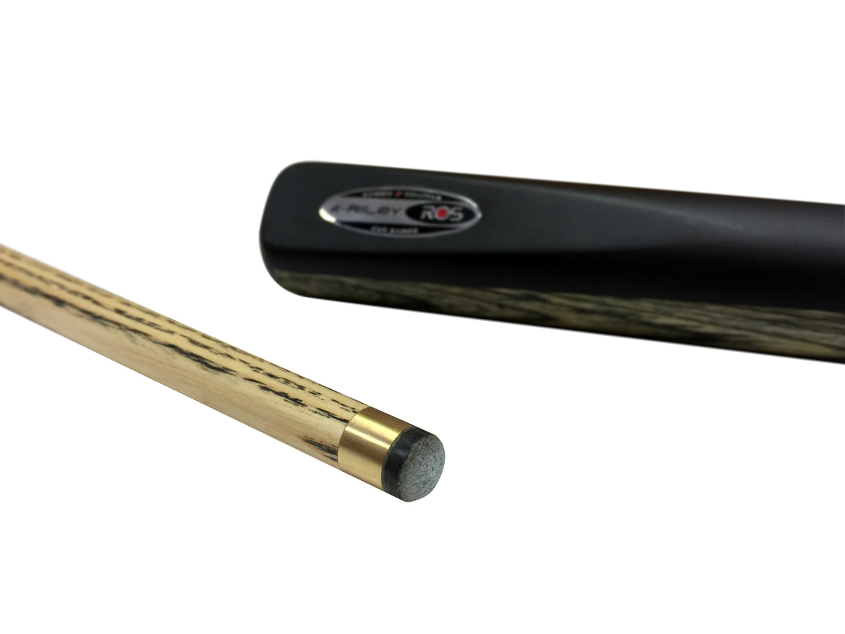 Riley Ronnie O’Sullivan 3 Series Limited Edition ¾ Joint Snooker and Pool Cue with Ebony Butt and 9.5mm Elk Master Tip – Includes Mini Butt Extension (ROS 3-9)