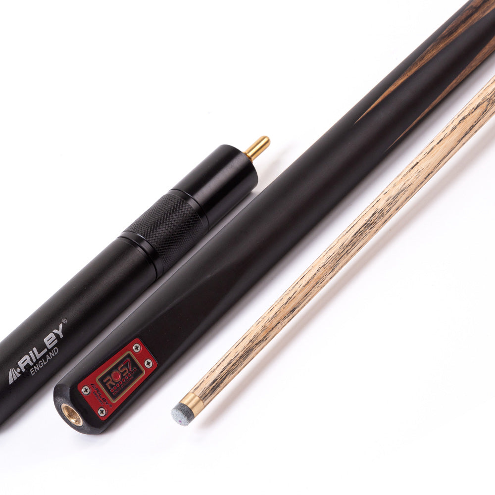 Riley Ronnie O’Sullivan 7 Series World Championship Limited Edition ¾ Joint Snooker and Pool Cue 9.5mm Tip – Includes Telescopic Extension (ROS 7-10)
