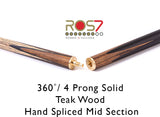 Riley Ronnie O’Sullivan 7 Series World Championship Limited Edition ¾ Joint Snooker and Pool Cue 9.5mm Tip – Includes Telescopic Extension (ROS 7-10)