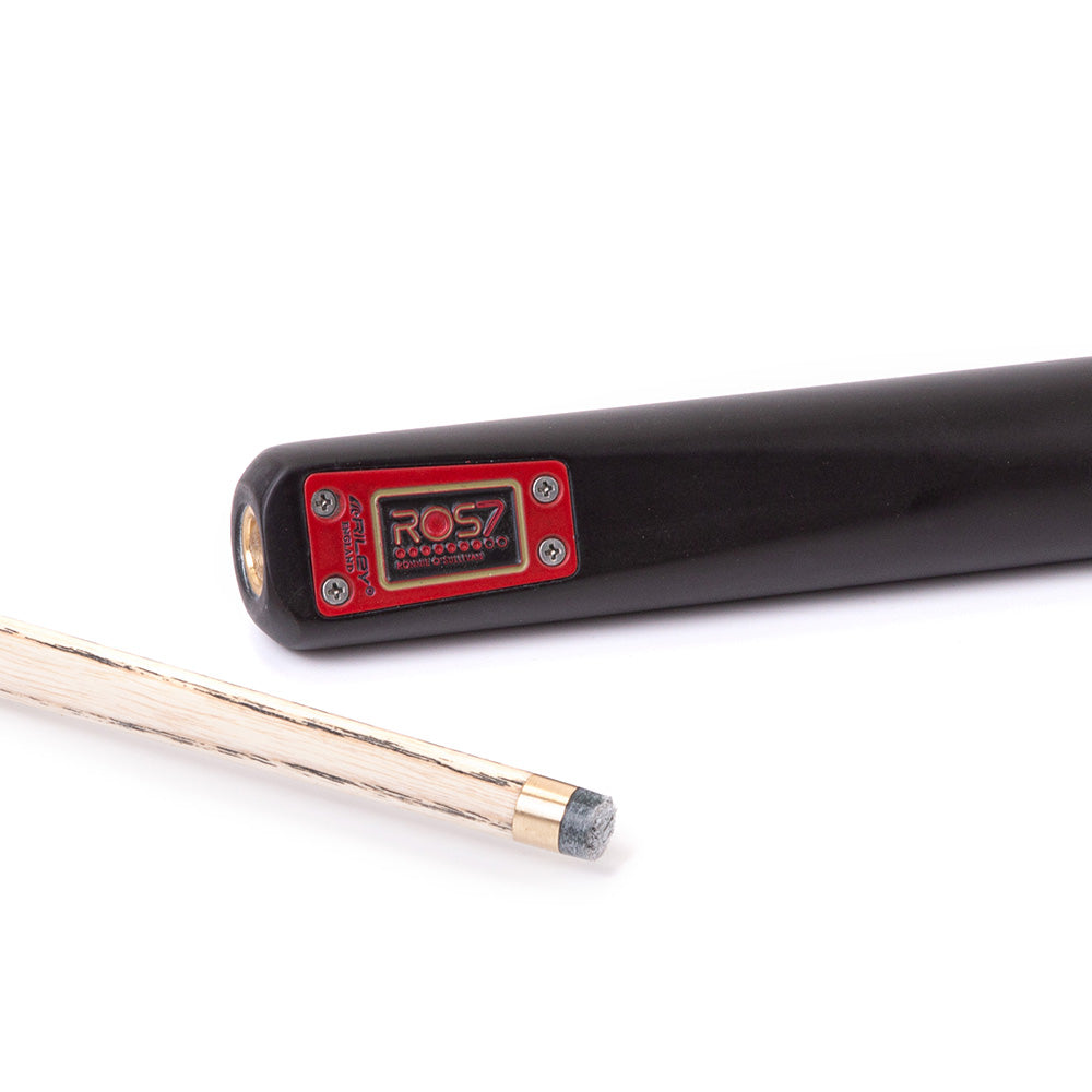 Riley Ronnie O’Sullivan 7 Series World Championship Limited Edition ¾ Joint Snooker and Pool Cue 9.5mm Tip – Includes Telescopic Extension (ROS 7-8)