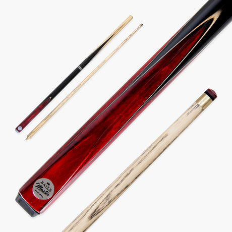 Baize Master VICTORY 57 Inch 2 Piece Ash Snooker Pool Cue with 9.5mm Layered Tip
