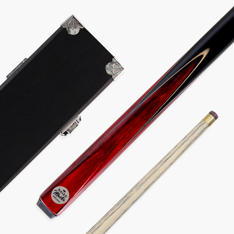 Baize Master Jimmy White VICTORY 57 Inch Cue and Case Set 9.5mm Tip with Black Hard Case