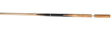 Peradon KING 58" Hand Spliced Genuine Ebony Ash 3/4 Jointed Pool Cue, 9.5mm Tip