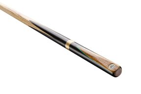 Peradon QUASAR 3 Piece Ash Ebony & Zebrano Snooker Pool Cue 55 Inch - 8.5mm Tip Peradon