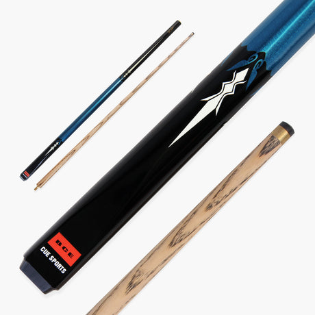 BCE Mark Selby SAPPHIRE 2 Piece Ash Pool Snooker Cue - JW3000