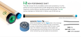 McDermott Hand Crafted 50th Anniversary American Pool Cue 12.75mm Tip – MCD50L - I03