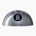 8 Ball Floor Standing Cue Rack for Game Rooms | Cue + Case