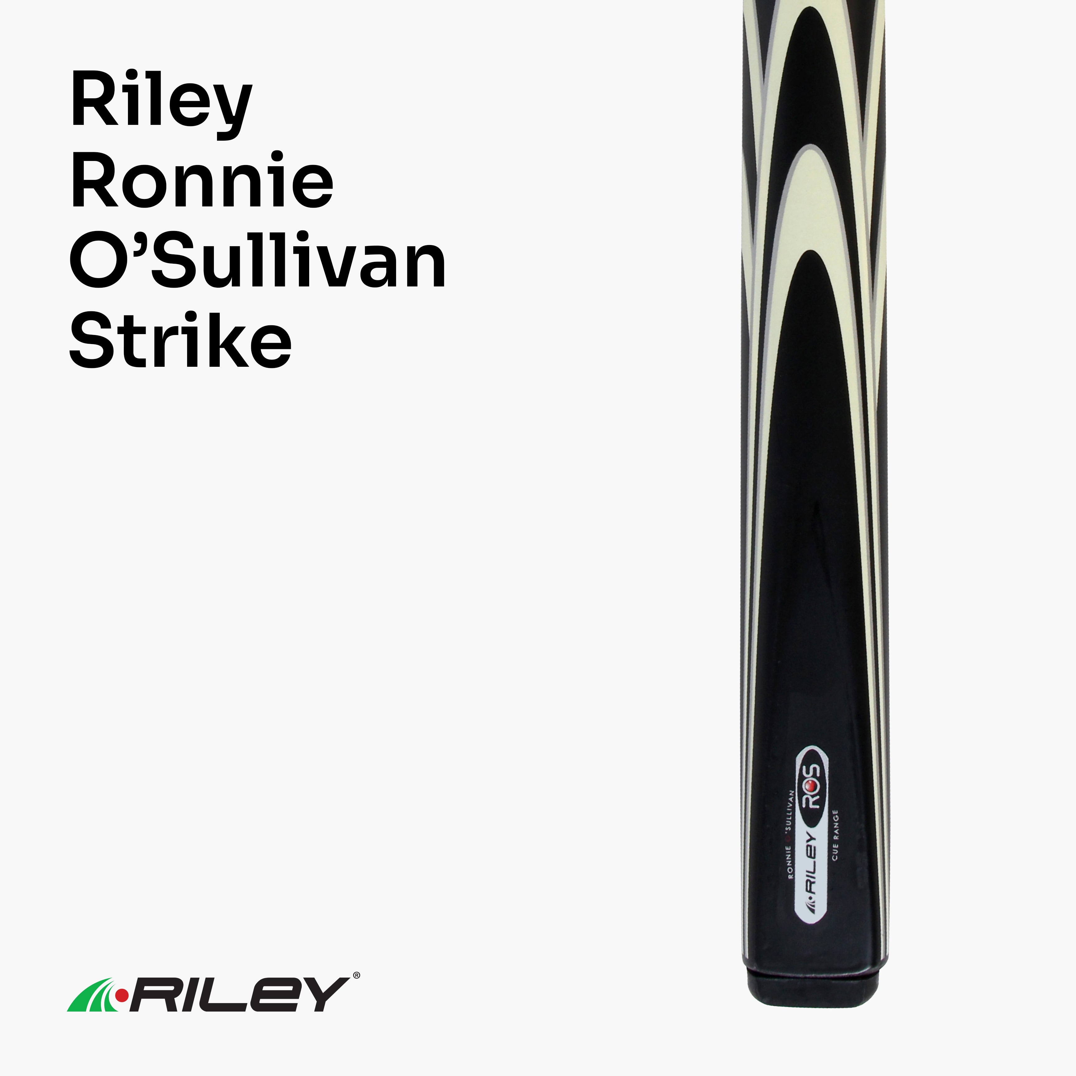 Riley Ronnie O'Sullivan Strike 57 Inch 2 Piece Cue and Case Set 9.5mm ...