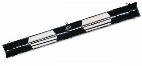 Baize Master 1 Piece PATCH Deluxe Plastic Ends Snooker Pool Cue Case - Holds 2 Cues