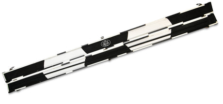 Baize Master 1 Piece PATCH Deluxe Plastic Ends Snooker Pool Cue Case - Holds 2 Cues