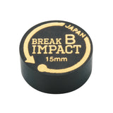 Navigator Break Impact Premium American Pool Break and Jump Cue Tip - 15mm - Ultra Hard