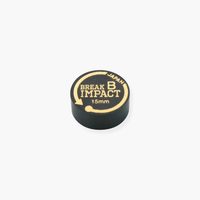 Navigator Break Impact Premium American Pool Break and Jump Cue Tip - 15mm - Ultra Hard McDermott