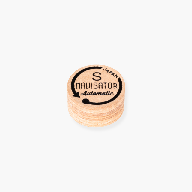 Navigator Automatic Premium American Pool Layered Cue Tip - 14mm - Soft or Medium McDermott