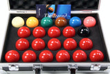 Aramith TOURNAMENT CHAMPION Snooker Ball Set & ALUMINIUM CARRY CASE