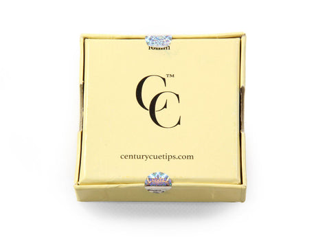 Box of 4 x G1 Soft Feel Century Pro Cue Tips + 1 x Cue & Case Gel Glue G1 - Soft Century Century Tips