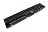 PowerGlide CIRCA 2pc Jointed 57 Inch Snooker Cue with BLACK ATTACHE HARD CASE & MIDI CUE TOWEL