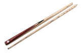 PRO147 CLASSIC PURPLE HEART 2pc Snooker Pool Cue with Non Matching Grain Ash and Extension Thread - 9.5mm Tip P1/E
