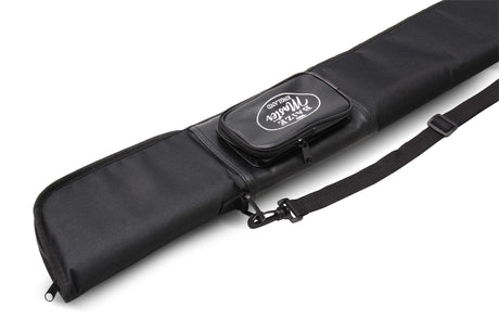 Baize Master Soft Embroidered 3/4 Accessory Pocket Snooker Pool Cue Case