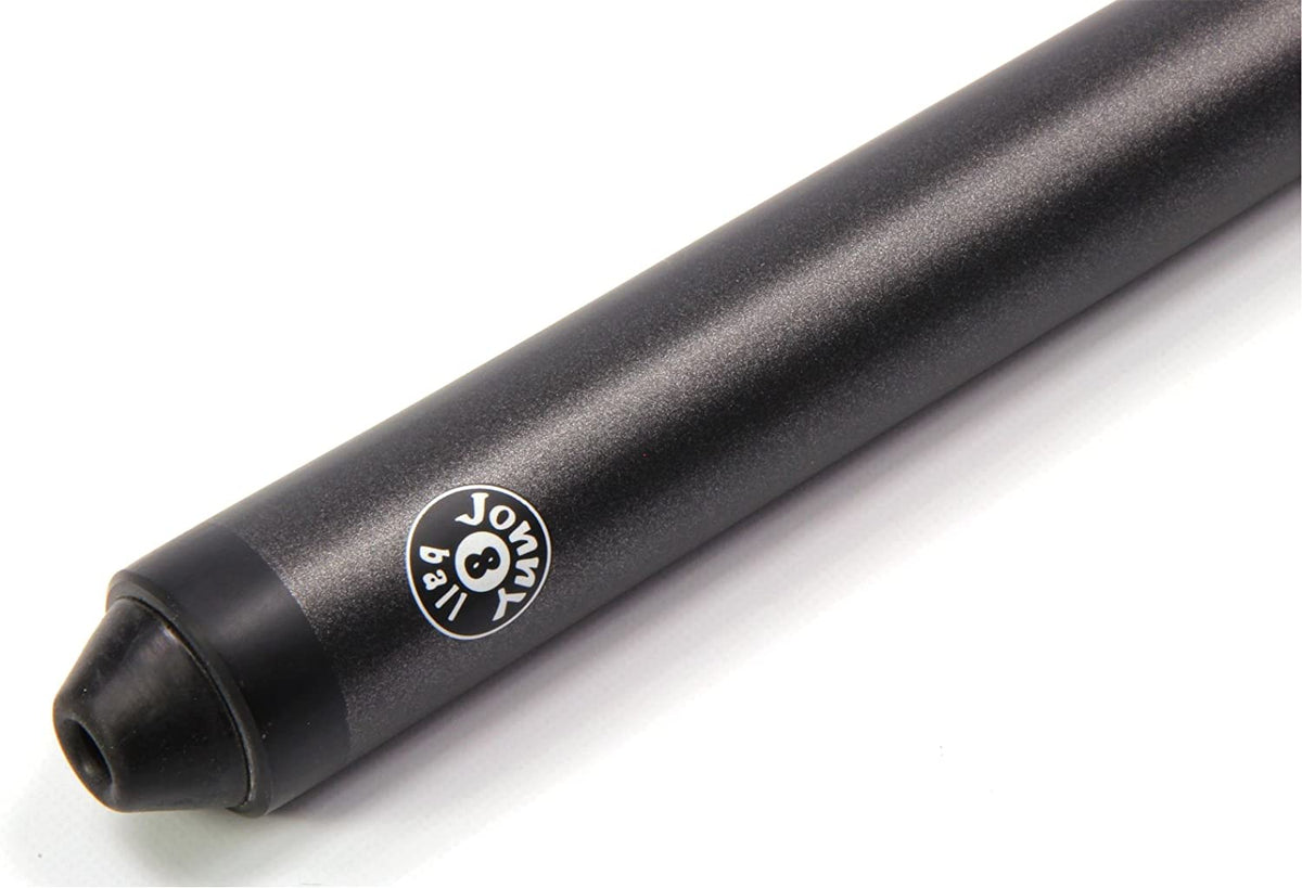 Jonny 8 Ball 52 Inch BLACK JET 2 Pc Ash Snooker Pool Cue 10mm Tip