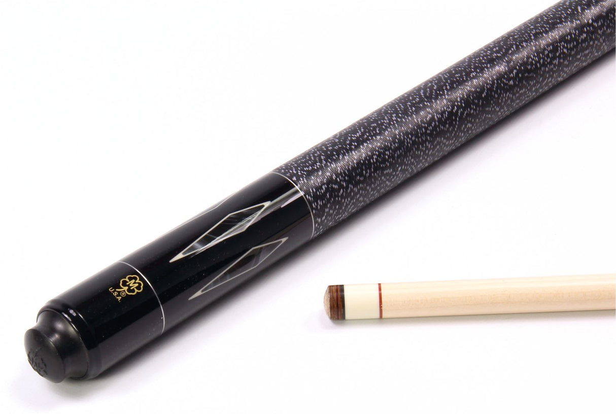 McDermott BLACK PEARL Hand Crafted G-Series American Pool Cue 13mm tip –G326A