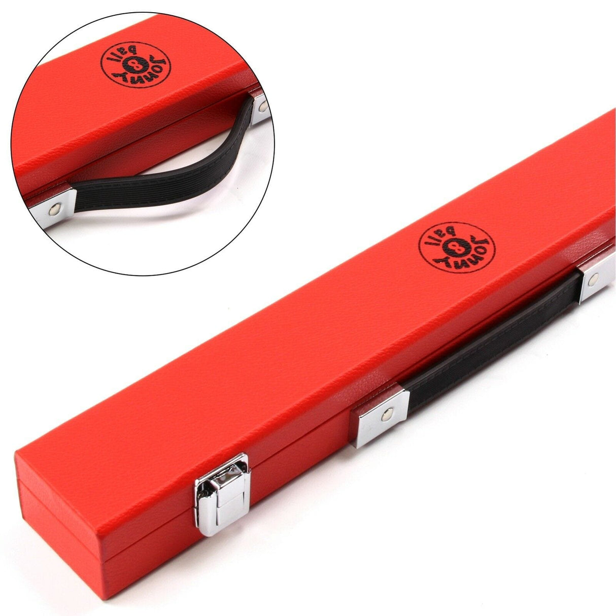 Jonny 8 Ball MEDIUM Kids Hard Cue Case for 2 Piece 48 Inch Junior Cues