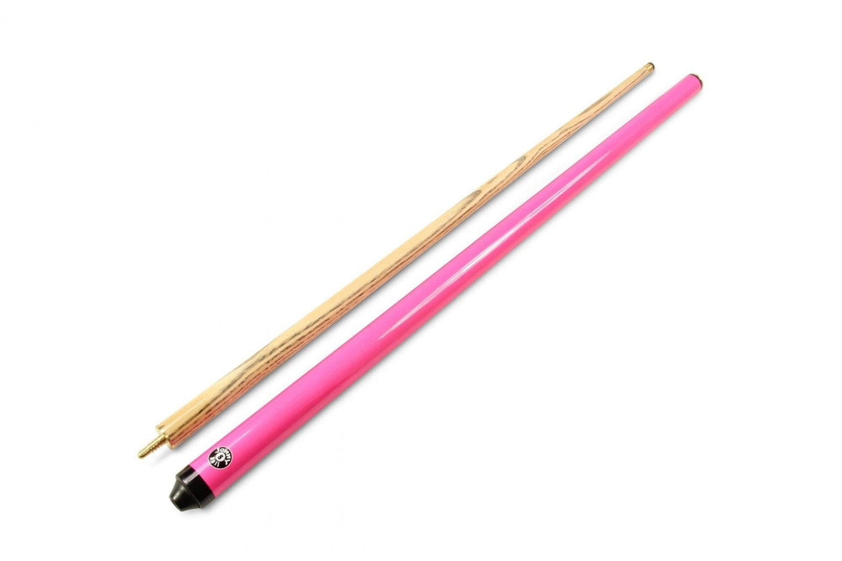 Jonny 8 Ball 52 Inch PINK JET 2pc Ash Pool Snooker Cue - 10mm Tip