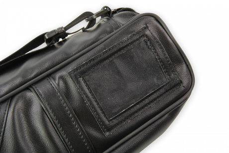 Baize Master Premium Soft Black DUAL Pool Cue Case for 2 Cues – 2 Butts & 2 Shafts