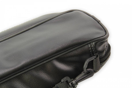 Baize Master Premium Soft Black DUAL Pool Cue Case for 2 Cues – 2 Butts & 2 Shafts
