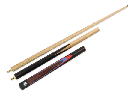 Pro147 Snakewood 3pc Snooker Pool Cue 57 Inch with Matching Ash Grain and 9.5mm Tip