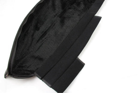 Luxury Peradon Fur Lined Soft Case For 3/4 Joint Snooker Pool Cue Peradon