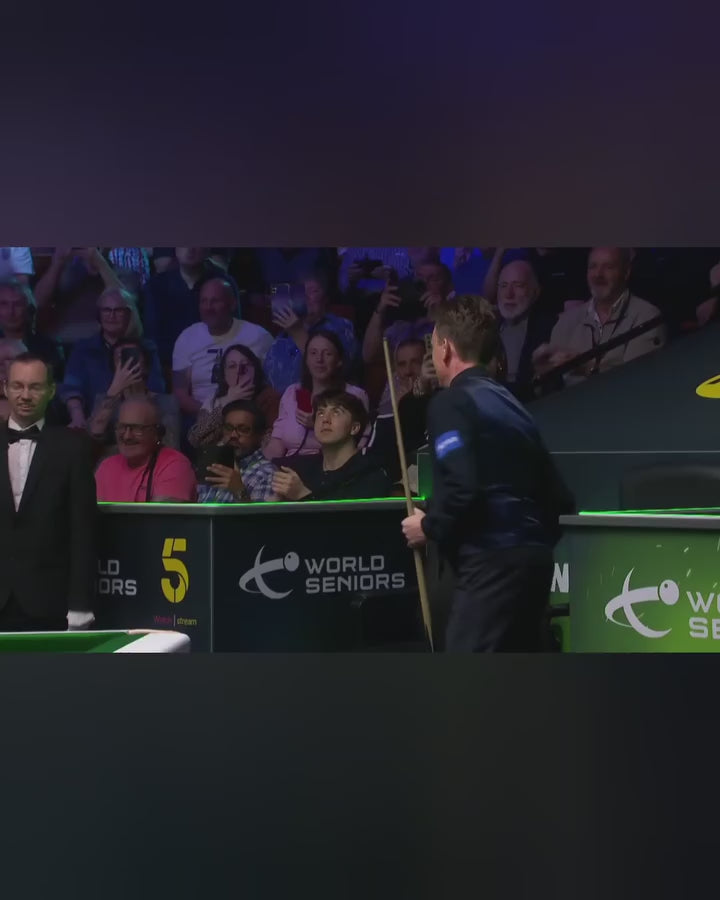 FFGM The Rocket Ronnie O'Sullivan 1 Piece 2 Slot Ultra Luxury Snooker and Pool Cue Case - Holds 2 x One Piece Cues