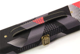 Tomahawk ABS ¾ 80s Red Black Deluxe Snooker Cue Case – Tough Plastic Ends Cue & Case