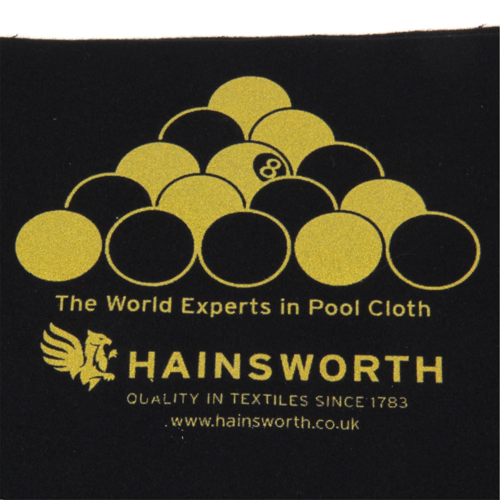 Hainsworth Pool Table Racking Cloth 