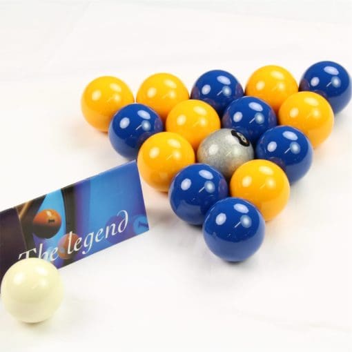 EXCLUSIVE! Aramith Premier SILVER 8 BALL Edition BLUE & YELLOW Pool Balls