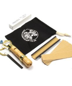 Cue & Case Deluxe ELK MASTER 9.5mm Cue TIPPING KIT & Drawstring Cotton Bag