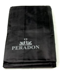 Fitted Black Peradon 12ft Snooker Table Dust Cover