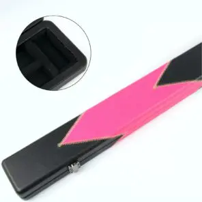 Professional High Quality PINK ARROW 3/4 Pool Snooker Cue Case