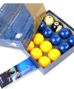 EXCLUSIVE! Super Aramith BLUE and YELLOW PRO CUP 2Inch Pool Balls