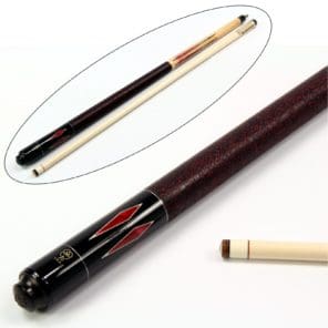 McDermott RUBY DIAMOND Hand Crafted G-Series American Pool Cue 13mm tip – G325