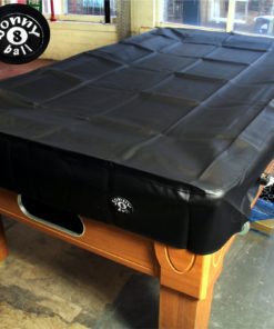 Jonny 8 Ball Heavy Duty Water Resistant Pool Table Cover - 6FT BLACK