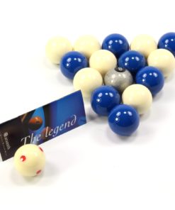 Aramith SILVER 8 BALL Edition BLUE & WHITE Pool Balls - PRO CUP Cue Ball