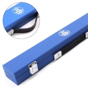 Jonny 8 Ball Short 20Inch Kids Cue Case for 2pc 36Inch Junior Cues - BLUE