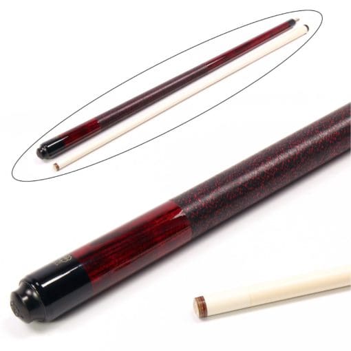 McDermott BURGUNDY Hand Crafted GS-Series American Pool Cue 13mm tip –GS03