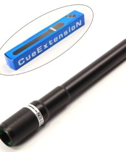 13 Inch Mini ADJUSTABLE Push-on Metal Cue Extension for American Pool Cues