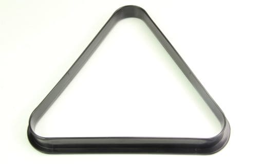 2" INCH (51mm) 15 Ball BLACK Plastic Triangle - Standard Pub Pool Triangle